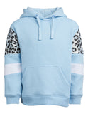 Eve Girl Hoody  |  Riley Contrast Blue