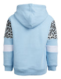 Eve Girl Hoody  |  Riley Contrast Blue