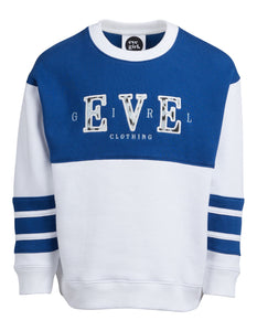 Eve Girl Crew  |  Riley Contrast Blue