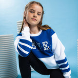 Eve Girl Crew  |  Riley Contrast Blue