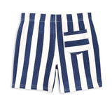 Milky Boys Shorts  |  Navy Stripe Fleece