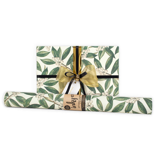 Inky Co Wrapping Paper 5m  |  Snowberry