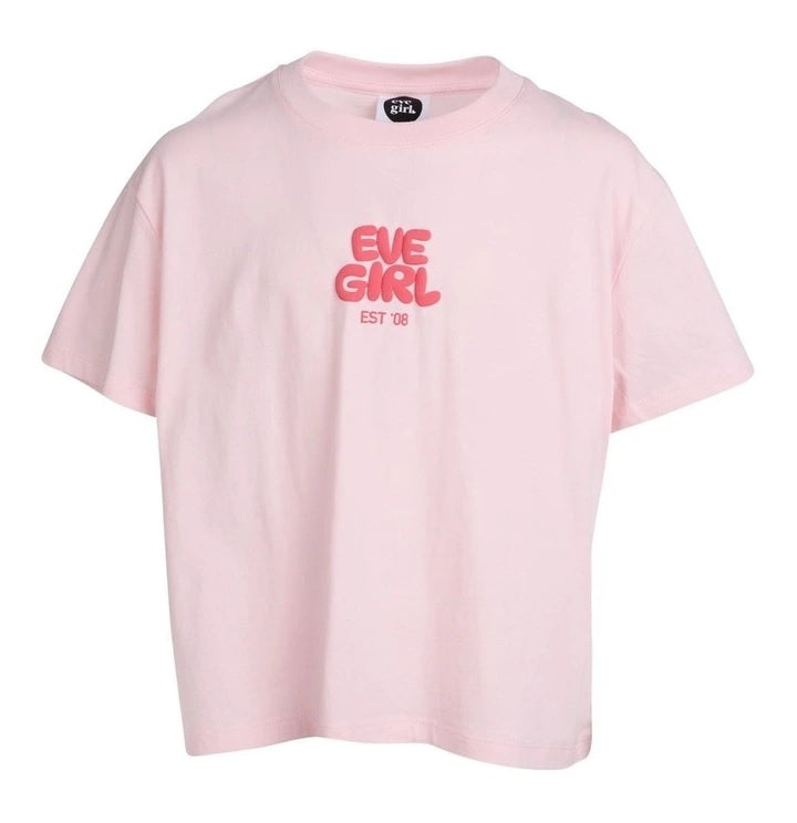 Eve Girl Tee  |  Sports Club Pink