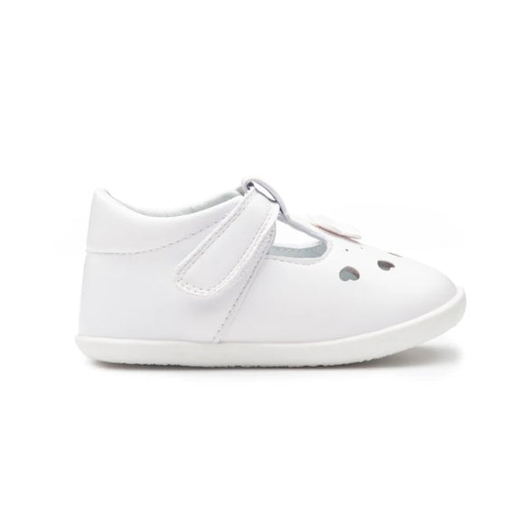 Billycart Kids Shoes  |  T-bars Lily White