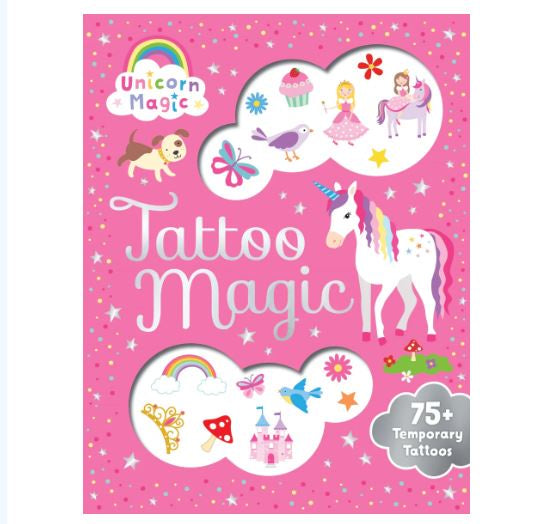 Tattoo Activity Book  |  Unicorn Magic