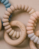 Zao & Co Silicone Teething Ring  |  MULTIPLE COLOURS