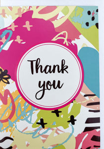 Card Small  |  Thank You Colourful