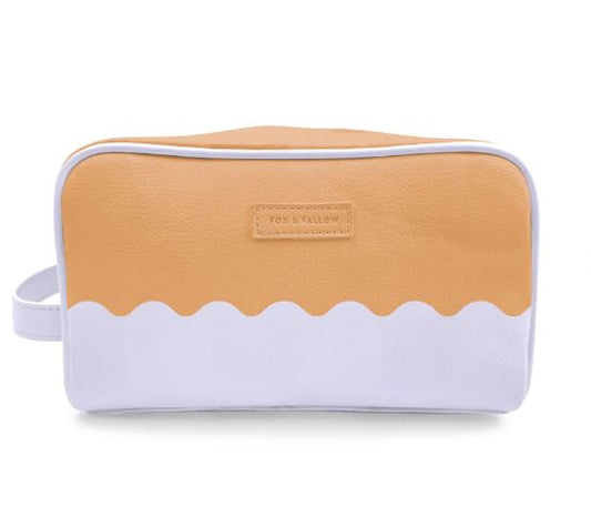 Fox & Fallow Wash Bag  |  Lilac Ripple