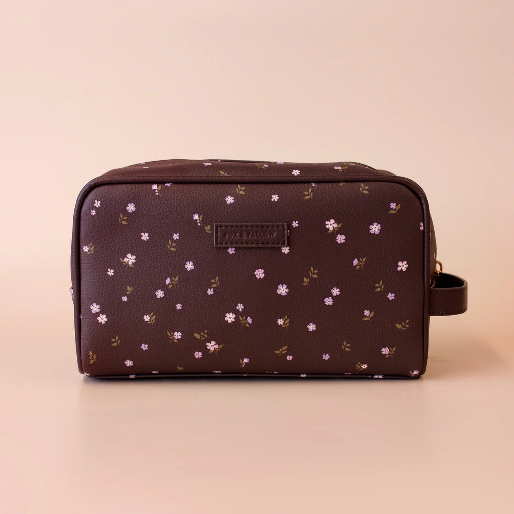 Fox & Fallow Wash Bag  |  Wisteria