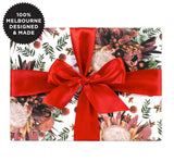 Inky Co Wrapping Paper 10m  |  Xmas Bouquet