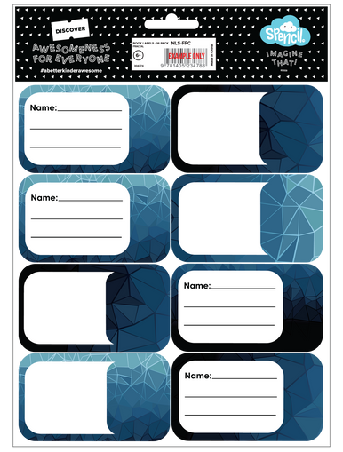 Book Labels Spencil  |  Multiple Designs