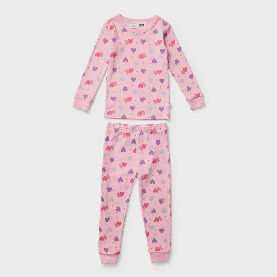 Marquise Girls PJ  |  Hearts
