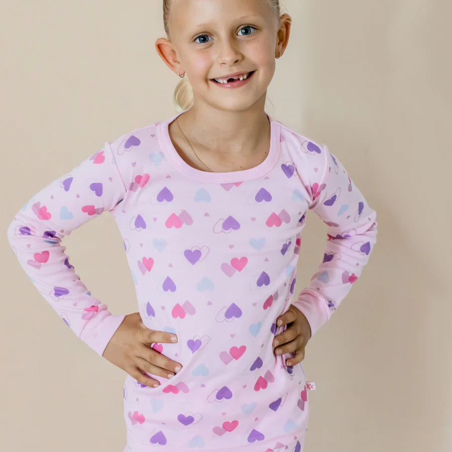 Marquise Girls PJ  |  Hearts