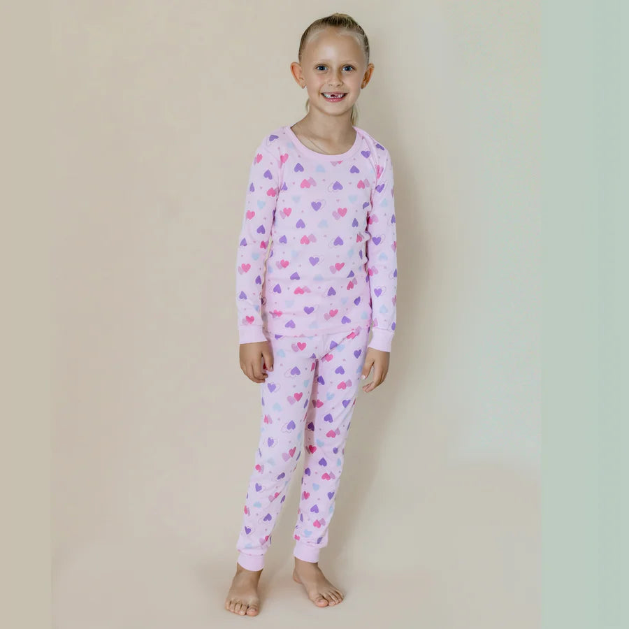 Marquise Girls PJ  |  Hearts