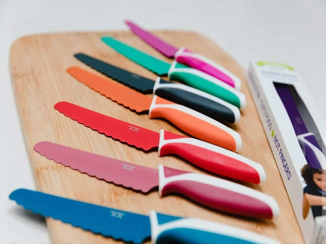 KiddiKutter Child Safe Knife  |  Green