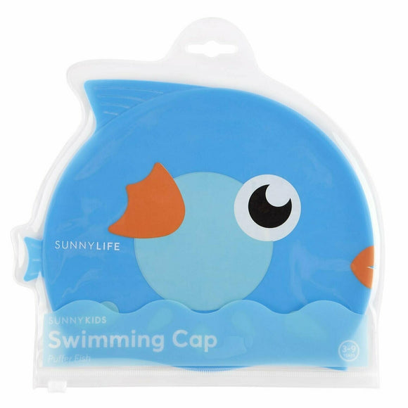 SunnyLife Swimming Cap  |  Pufferfish