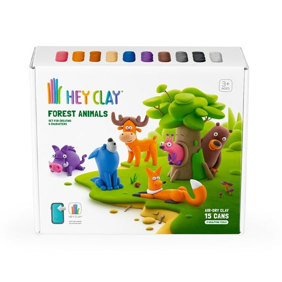Hey Clay 15 Can Set  |  Forest Animals