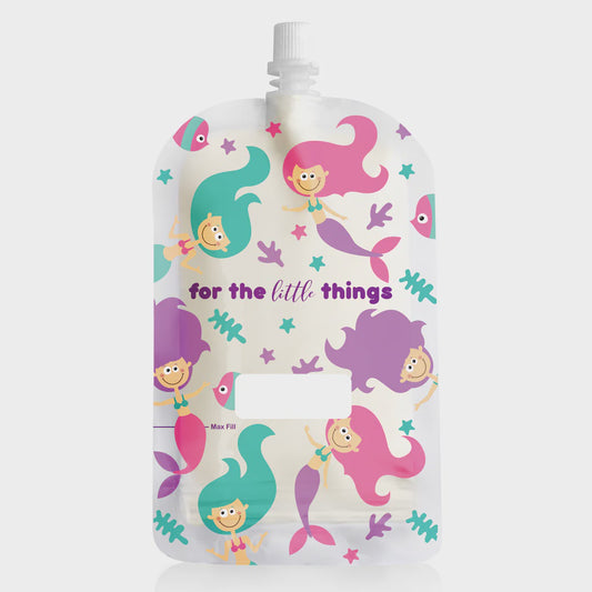 Sinchies Reusable Pouch 200ml  |  Mermaids