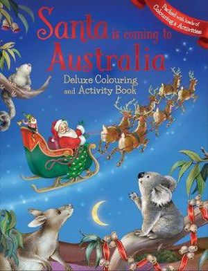 Colouring Book  |  Santa Is Coming to Australia