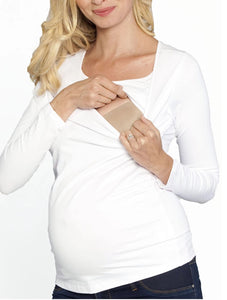 Angel Maternity Long Sleeve Top