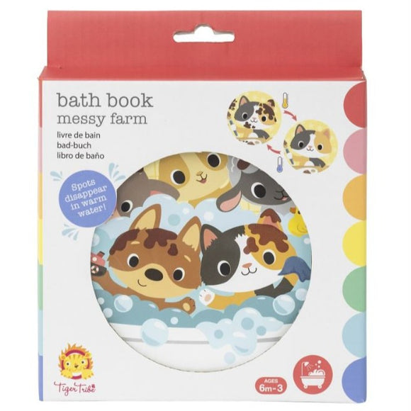 Bath Book  |  Tiger Tribe Messy Farm