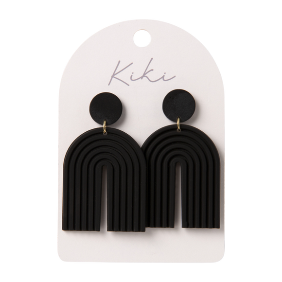 Splosh Kiki Earrings  |  Black Arch