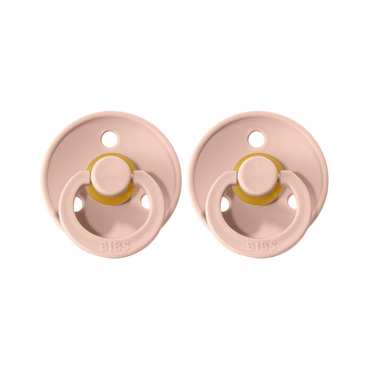 Bibs Dummies Twin Pack  |  Blush