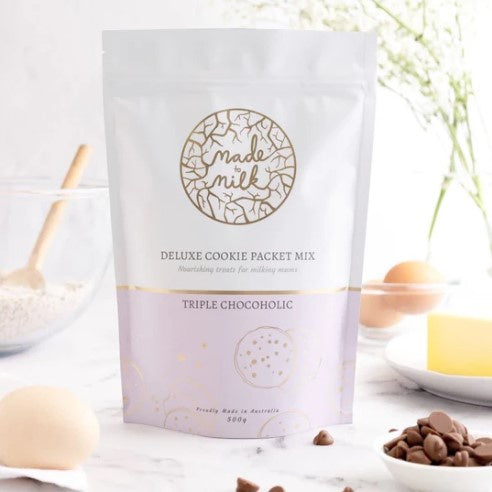Made To Milk Deluxe Cookie Packet Mix  |  Triple Chocoholic