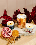 Light & Glo Candle  |  Christmas Holly Jolly