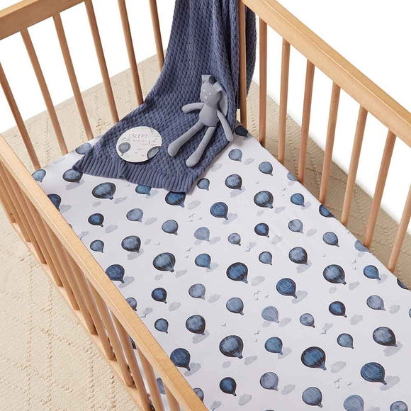 Snuggle Hunny Cot Sheet  |  Cloud Chaser