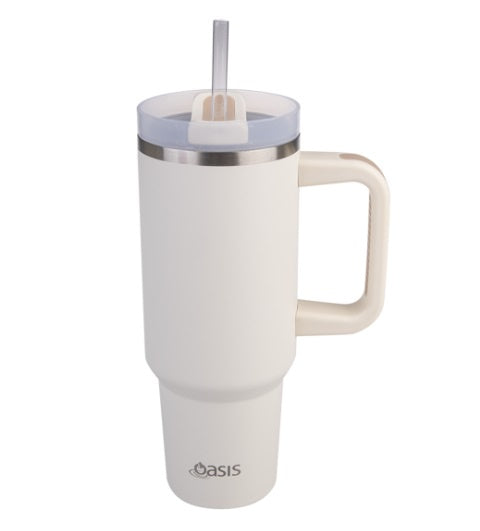 Oasis Insulated Commuter Tumbler 1.2L  |  Alabaster