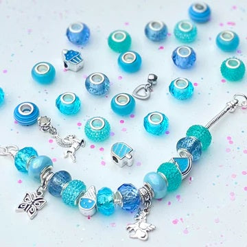 Sweet As Sugar DIY Charm Bracelet Kit  |  Teal