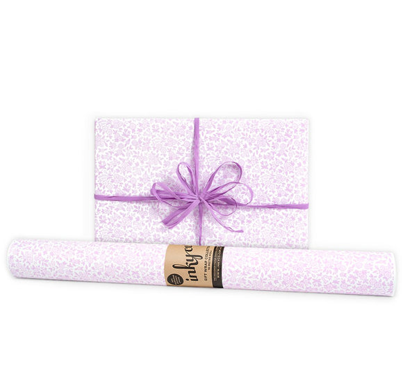 Inky Co Wrapping Paper 5m  |  Eloise Lilac