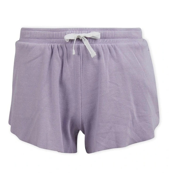 Eve Girl Shorts  |  Everyday Rib Lilac