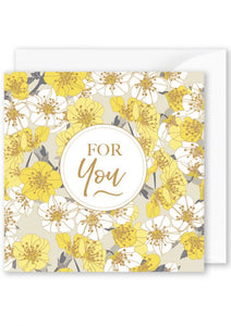 Card Square  |  For You Yellow