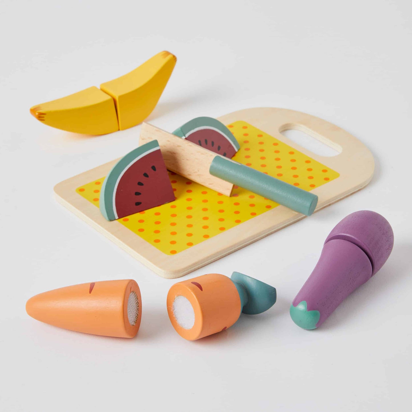 Zookabee Wooden Fruit Chopping Set