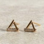 Pink Gin Earrings  |  Geometric