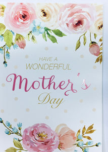 Card Rectangle  |  Have a Wonderful Mothers Day