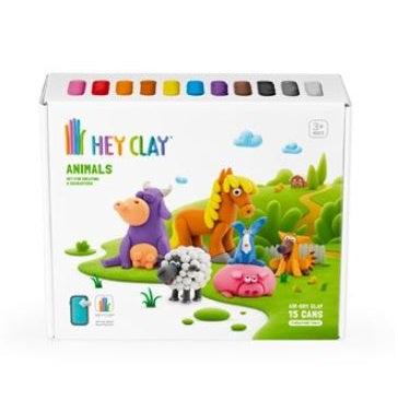Hey Clay 15 Can Set  |  Animals