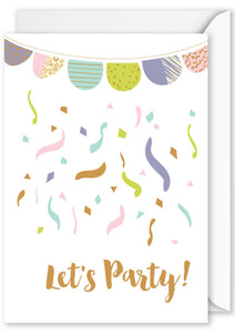 Card Rectangle  |  Let's Party
