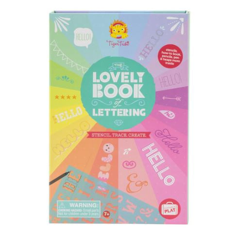 Tiger Tribe The Lovely Book Of Lettering