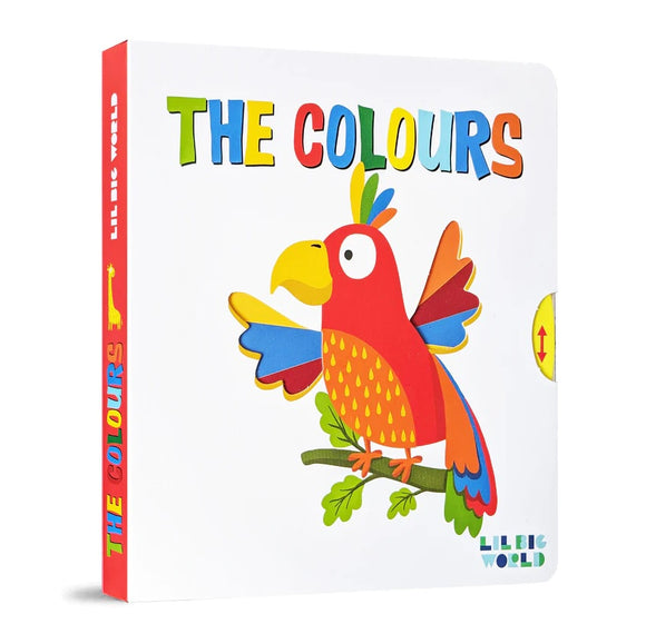 Board Book Lil Big World  |  Colours