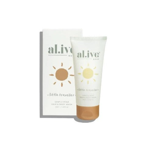 al.ive Baby  |  Little Traveller Hair & Body Wash Gentle Pear