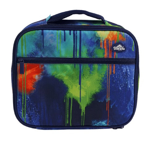Spencil Lunch Bag Big  |  Colour Drip