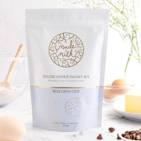 Made To Milk Deluxe Cookie Packet Mix  |  Milk Choc Chip