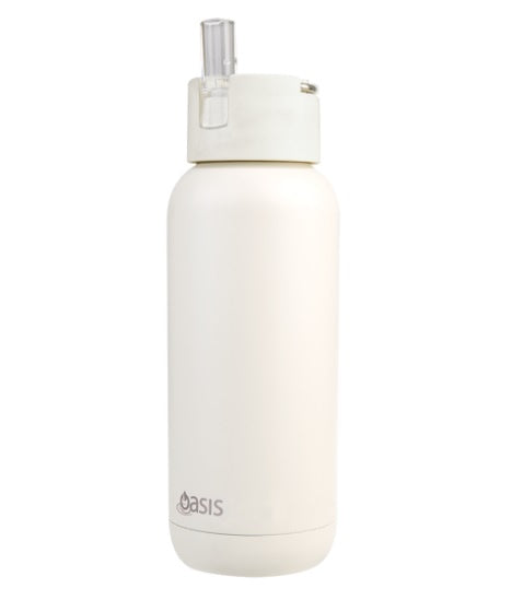 Oasis Moda Triple Walled 1L Drink Bottle  |  Alabaster