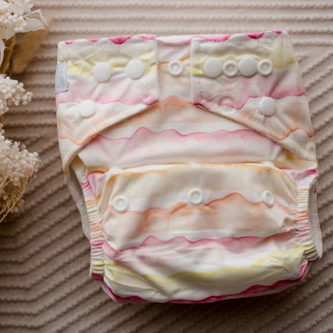 My Little Gumnut Modern Cloth Nappy  |  Tides