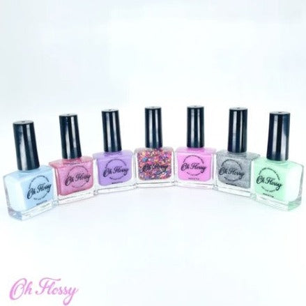 Oh Flossy Nail Polish  |  Multiple Colours