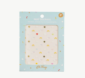 Oh Flossy Nail Stickers  |  Sky