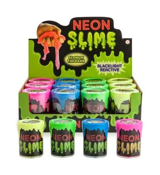 Neon Glow-in-the-Dark Slime